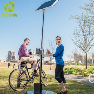 Utomhus Solar Mobil Laddningsstation för Smart City