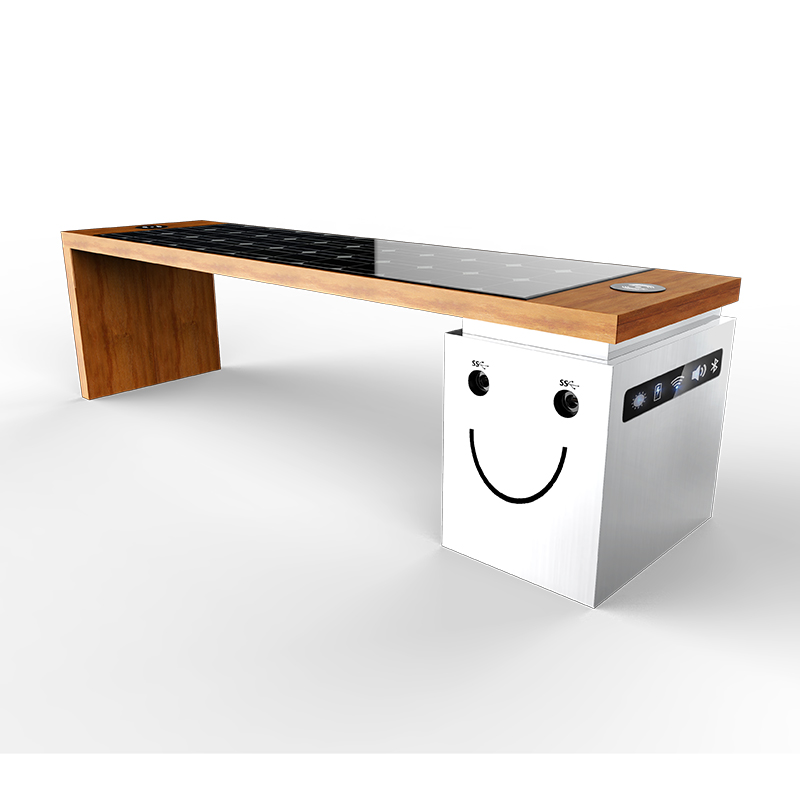 USB-Charging Smart Wifi Professional Manufacturer Outdoor Street Bench