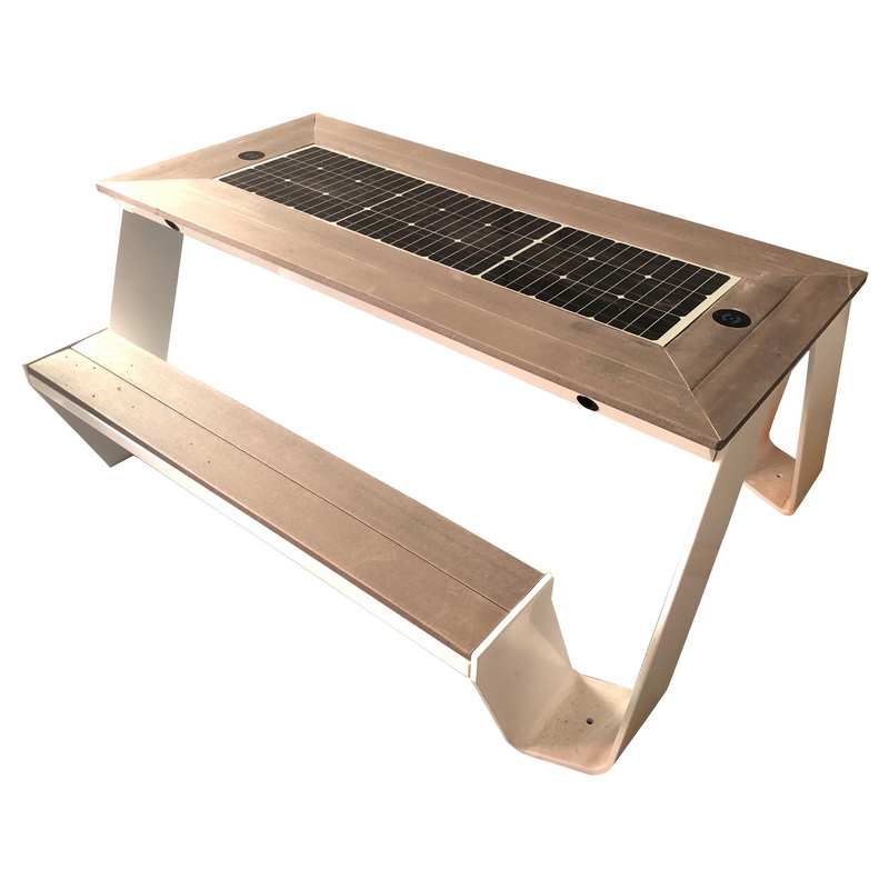 Ny design modestil högkvalitativ solsmart bänk